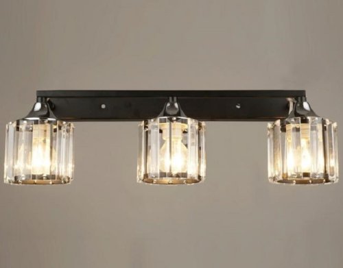 Бра трехрожковая  Мелодия Света Е14 Черная картинка 